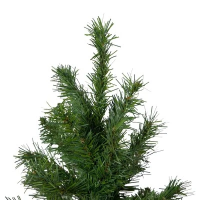 Northlight 4' Potted Virginia Pine Walkway Slim Artificial Christmas Tree - Unlit 4 Northlight 4' Potted Virginia Pine Walkway Slim Artificial Christmas Tree - Unlit - Image 2
