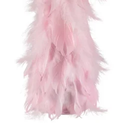Northlight Glittered Layered Feather Cone Tree Christmas Decoration - 19.5" - Pink -Northlight GUEST 98dd2b13 2290 47f7 9fdb 762936cab226