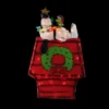 Northlight Lighted Snoopy On Dog House Outdoor Christmas Decoration - 18" - Clear Lights -Northlight GUEST 99b613c0 dc03 4b03 870b e42b7aa048c8