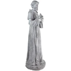 Northlight 28" St. Francis With Bird Outdoor Garden Statue -Northlight GUEST 9ad32089 af5a 485b 8970 6c591b044c03