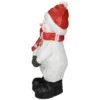 Northlight Standing Snowman Christmas Decoration - 17" - White And Red