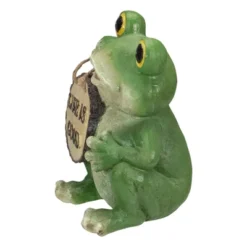 Northlight 9" Green 'Life Is Good' Frog Outdoor Garden Statue 8 Northlight 9" Green 'Life Is Good' Frog Outdoor Garden Statue -Northlight GUEST 9fb52df9 c516 43d8 be69 0236fdb1904d