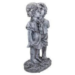 Northlight 12.5" Peck On The Cheek Outdoor Garden Statue -Northlight GUEST 9fbbd72a 5de6 4b77 955f c40df16daa0a