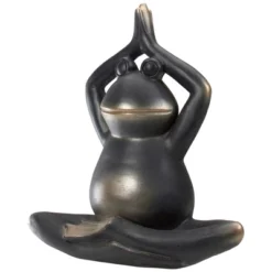 Northlight 12" Yoga Frog In Prayer Position Outdoor Garden Statue -Northlight GUEST 9fda1668 f0d6 4959 b1d4 f7d7cc8a6f8c