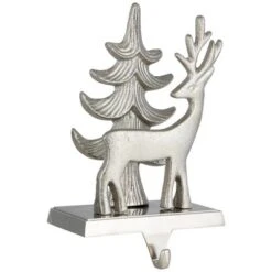 Northlight Reindeer And Pine Tree Christmas Stocking Holder - 7" 7 Northlight Reindeer And Pine Tree Christmas Stocking Holder - 7" -Northlight GUEST 9fe89b45 158e 4d1c 84fe 79d695756b5e