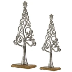Northlight Starry Trees Metal Christmas Decorations - 18.5" - Silver - Set Of 2 9 Northlight Starry Trees Metal Christmas Decorations - 18.5" - Silver - Set Of 2 -Northlight GUEST a00e0e39 6d44 43cd 951e cd4f5acddc24