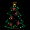 Northlight Lighted Christmas Tree With Stars Window Silhouette - 17.75" -Northlight GUEST a070ebcc fffe 45f6 855d cdce3a4bbe61