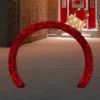 Northlight 4.25' Red LED Lighted Ornament Arch Outdoor Christmas Decoration - Warm White Lights 1 Northlight 4.25' Red LED Lighted Ornament Arch Outdoor Christmas Decoration - Warm White Lights -Northlight GUEST a1a6896e ecc2 4298 a27e 908ce2cba7cc