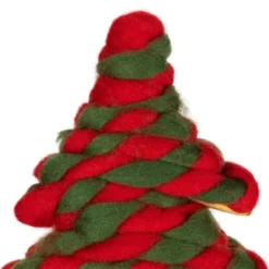 Northlight Twisted Yarn Plush Christmas Tree Decoration - 15.25" -Northlight GUEST a277bf40 fec0 4852 9e7d 12dd343c6b9a