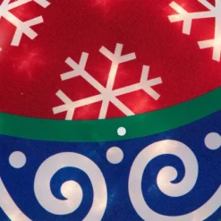 Northlight 19.5" Lighted Red Christmas Ornament Window Silhouette -Northlight GUEST a416d1d5 ae72 4358 a9e7 d44a2f2b41b9