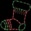 Northlight Lighted Stocking Silhouette Window Christmas Decoration - 18" - Red And Green 2 Northlight Lighted Stocking Silhouette Window Christmas Decoration - 18" - Red And Green -Northlight GUEST a424ecc3 d7e5 4c18 a721 733613cc01f2