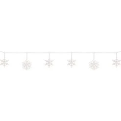 Northlight Snowflake Christmas Lights - White - 8.5' White Wire - 5ct 8 Northlight Snowflake Christmas Lights - White - 8.5' White Wire - 5ct -Northlight GUEST a7cd4b29 d5e3 4dd4 b613 5d1099628fee