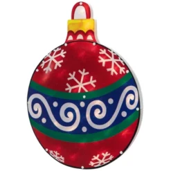 Northlight 19.5" Lighted Red Christmas Ornament Window Silhouette -Northlight GUEST a83dcef6 148c 4d23 ac1e 57585d209df5