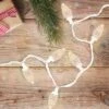 Northlight 100 Count Warm White LED Faceted C9 Christmas Lights - 41 Ft White Wire -Northlight GUEST a8b45f2e d5bf 4c9a a13b 2955180def88