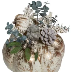 Northlight 9" White And Gold Pumpkins Fall Harvest Arrangement -Northlight GUEST a9395e92 8635 412a a9be 2b324409e725