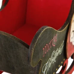 Northlight Santa Claus "Merry Christmas" Sleigh Decoration - 11.5" -Northlight GUEST a973e60f 5628 41ff 88c9 c2d0b65f2776