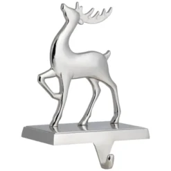 Northlight Reindeer Christmas Stocking Holder - 6" - Silver -Northlight GUEST a98128cd 3db0 4bdf 94f4 0336b05bce60
