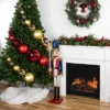 Northlight 48.25" Blue And White Christmas Nutcracker Soldier With Sword -Northlight GUEST a985e5d3 96ae 410b 935a ac411a518d79