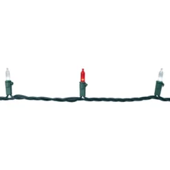 Northlight LED Mini Christmas Lights - Red And White - 33' Green Wire - 100ct 13 Northlight LED Mini Christmas Lights - Red And White - 33' Green Wire - 100ct -Northlight GUEST aa67b209 a4eb 4c59 b1eb 4bf0a6b6f39b