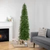 Northlight 7.5' Silver Lake Fir Pencil Artificial Christmas Tree, Unlit -Northlight GUEST ab80510d 0434 42a3 8be5 cd71599e2140
