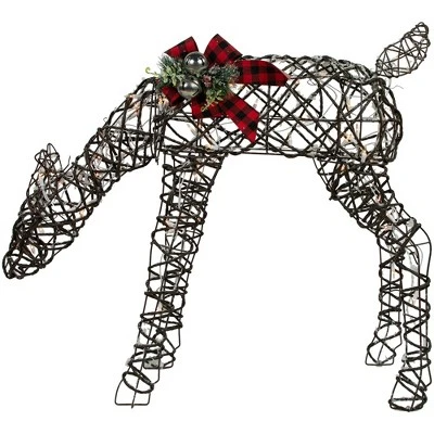 Northlight 39.75" Lighted Reindeer Christmas Decoration 5 Northlight 39.75" Lighted Reindeer Christmas Decoration - Image 3