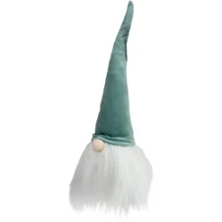 Northlight Gnome Head With Beard Christmas Decoration - 15" - Green And White -Northlight GUEST ae319869 d479 4d52 baa1 976e5c1f9c58
