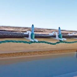 Northlight Commercial Grade Gutter And Shingle LED Christmas Light Clips - Clear - 100ct -Northlight GUEST af5a5a9b deea 43f6 bff0 0ac34f04d749