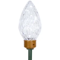Northlight LED Lighted C9 Style Christmas Pathway Lawn Stakes - 8'- Clear - 5ct -Northlight GUEST af5d6b01 5476 452e 96f7 44ddcaa627b2