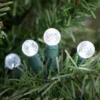 Northlight LED G12 Berry Christmas Lights - Pure White - 16' Green Wire - 50 Ct -Northlight GUEST b1d4d0b7 9585 42df 8709 f01520811d98