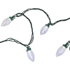 Northlight 25ct LED C9 Christmas String Lights Pure White - 16' Green Wire 10 Northlight 25ct LED C9 Christmas String Lights Pure White - 16' Green Wire -Northlight GUEST b35e149d 9186 4867 9c52 840cd73ae3f7