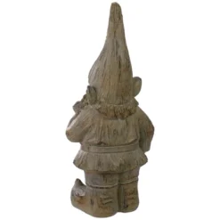 Northlight 17.75" Gray Standing Gnome Outdoor Garden Statue -Northlight GUEST b4f1a7b0 ccc3 4fac b909 9bde5e2110ea