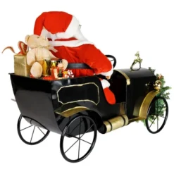 Northlight Animated And Musical Santa Driving Vintage Car Christmas Decoration - 31" 15 Northlight Animated And Musical Santa Driving Vintage Car Christmas Decoration - 31" -Northlight GUEST b61da435 d513 4640 b49d a873704c650c