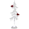 Northlight LED Lighted Acrylic Icicle Tree With Cardinals Christmas Decoration - 14" -Northlight GUEST b62f45ca 3f1a 44a9 bda9 262264cb9581