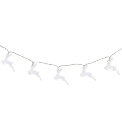 Northlight 10-ct LED Warm White Reindeer Christmas Lights - 3' Clear Wire -Northlight GUEST b79fa674 7fa5 4321 8619 8365ffc84b57