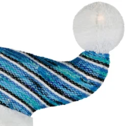 Northlight Lighted Snowman With Snowball Outdoor Christmas Decoration - 36.25" - Clear Lights -Northlight GUEST b8d30218 c1f1 48bb bb4e 87ae374f27f4