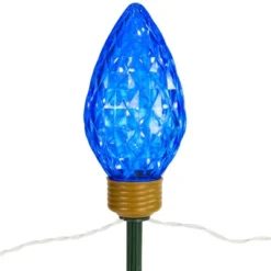 Northlight LED Lighted C9 Style Christmas Pathway Lawn Stakes - 3 Ft - Multi - 3-Count -Northlight GUEST b9c429cf 0dda 4444 889c 802496959fad