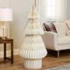 Northlight Tall Paper Accordion Honeycomb Foldable Christmas Tree - 4' - Cream 2 Northlight Tall Paper Accordion Honeycomb Foldable Christmas Tree - 4' - Cream -Northlight GUEST bbcae6d8 cc07 4219 9ec6 19a892892adc