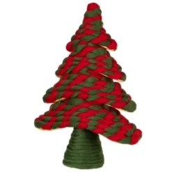 Northlight Twisted Yarn Plush Christmas Tree Decoration - 15.25" -Northlight GUEST bc96c6a5 c32b 4a76 9248 a0733d591684