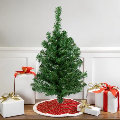 Northlight 2' Medium Two-Tone Mixed Green Pine Artificial Christmas Tree - Unlit 3 Northlight 2' Medium Two-Tone Mixed Green Pine Artificial Christmas Tree - Unlit