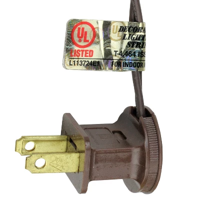 Northlight 35ct LED Mini Christmas Lights White - 11.25' Brown Wire 3 Northlight 35ct LED Mini Christmas Lights White - 11.25' Brown Wire