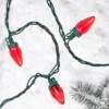 Northlight LED C7 Christmas Lights - Red - 16' Green Wire - 25ct -Northlight GUEST be8b575d b553 4660 b635 0e1157188841