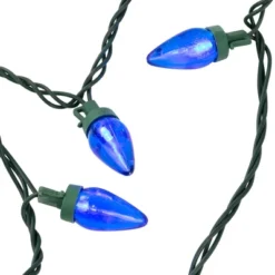 Northlight 25ct Blue LED C7 Christmas Lights - 17ft Green Wire -Northlight GUEST bed6ecc7 9efc 47ab 97ff d66dc504b093