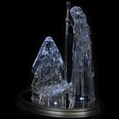 Northlight LED Lighted Acrylic Holy Family Nativity Scene On Mirror Christmas Decoration - 17" -Northlight GUEST c1a06d19 d290 475a 9252 7db858f769c1