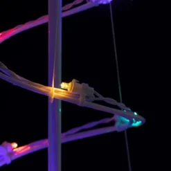 Northlight LED Lighted Spiral Outdoor Christmas Trees - 3' 4' And 6' - Multicolor - Set Of 3 -Northlight GUEST c1ec3789 1565 46a2 b6c2 f23c922e38ed