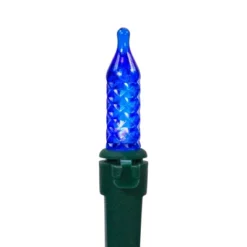 Northlight LED M5 Faceted Christmas Lights - Multicolor - 15.75’ Green Wire - 50ct -Northlight GUEST c256c263 7ccb 4b40 b8d0 0531d39568ad