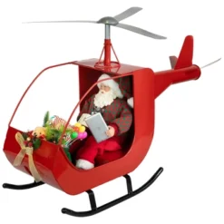 Northlight Lighted And Musical Santa Claus Helicopter Christmas Decoration - 31" 11 Northlight Lighted And Musical Santa Claus Helicopter Christmas Decoration - 31" -Northlight GUEST c2b9d735 487e 437c 8f51 224befd525cf