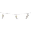 Northlight 15-Count Clear Clothes Pin Photo Holding LED String Lights - 6.5ft, Warm White -Northlight GUEST c3b86261 b7c2 4605 b6a4 03a44c8b269a