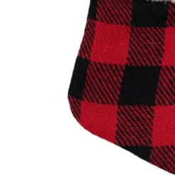 Northlight 7" Red And Black Plaid Print Christmas Stocking With Faux Fur Cuff 11 Northlight 7" Red And Black Plaid Print Christmas Stocking With Faux Fur Cuff -Northlight GUEST c3bd382b dd16 4820 8af2 6215cf0cbd27