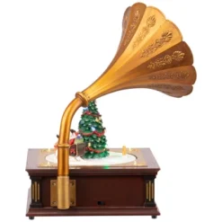 Northlight LED Lighted And Musical Gramophone Animated Christmas Decoration - 14" 15 Northlight LED Lighted And Musical Gramophone Animated Christmas Decoration - 14" -Northlight GUEST c4c20e6d 1f9e 45e4 b509 fb92f8ed03a3