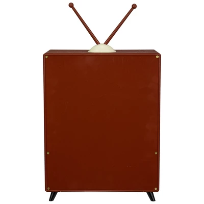 Northlight LED Lighted Musical Snowing Reindeer TV Set Christmas Decoration - 12" 8 Northlight LED Lighted Musical Snowing Reindeer TV Set Christmas Decoration - 12" - Image 6